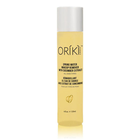 Spring water makeup remover 
w/Cucumber extract
